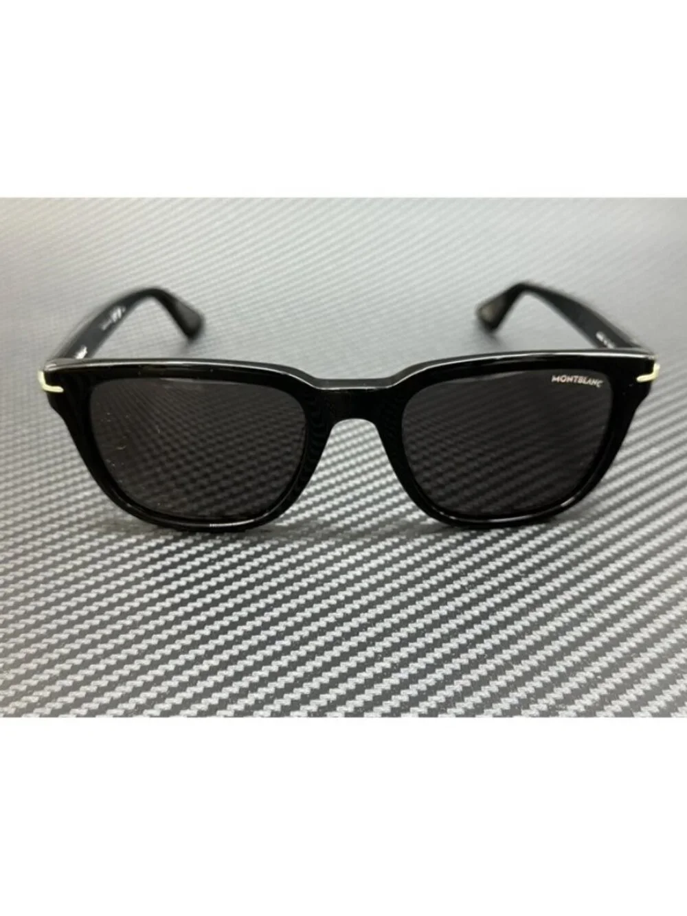New Mont Blanc Men Black Sunglasses 53-21-150